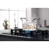 Whirlpool AKWL 728/NB musta kalusteisiin asennettava 75 cm kaasu 5 aluetta