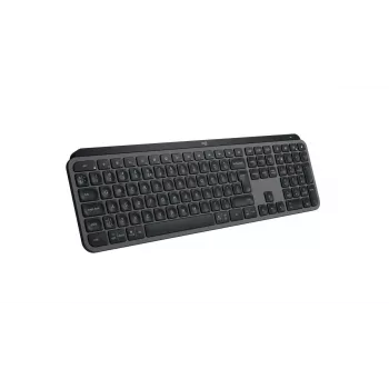 Langaton täysikokoinen näppäimistö Logitech Master MX Keys S — Bluetooth, QWERTY, saksimekanismi, LED-taustavalo, grafiitti