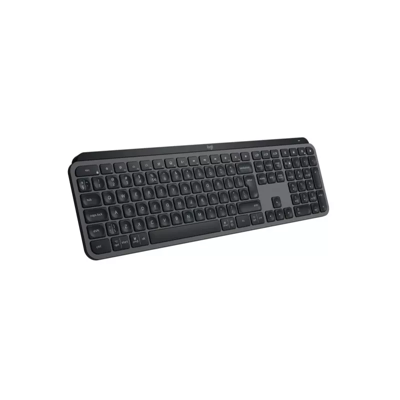 Langaton täysikokoinen näppäimistö Logitech Master MX Keys S — Bluetooth, QWERTY, saksimekanismi, LED-taustavalo, grafiitti