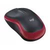 LOGITECH langaton hiiri M185 punainen