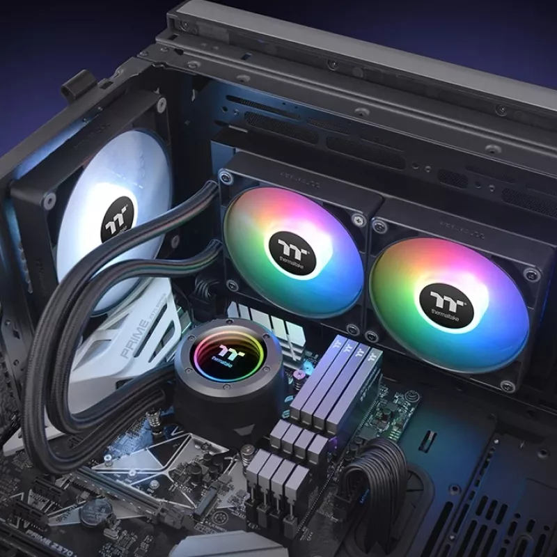THERMALTAKE nestejäähdytys – TH240 V2 ARGB Sync All-in-One-nestejäähdytin