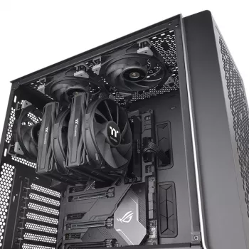 THERMALTAKE CPU-jäähdytin - TOUGHAIR 710 - musta