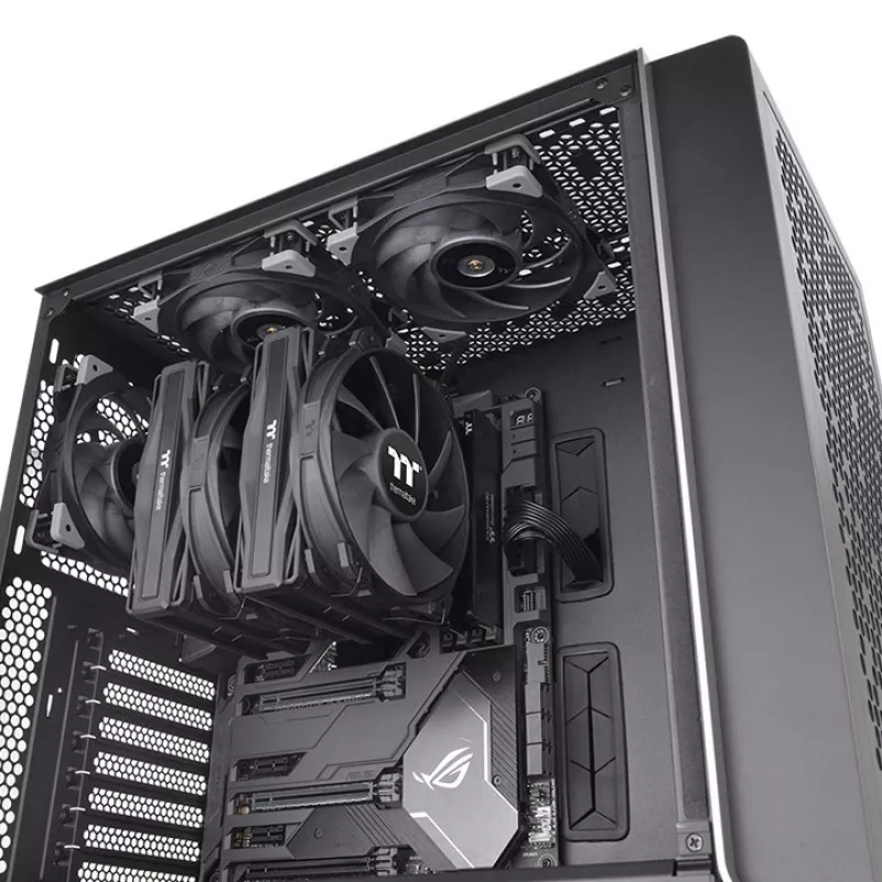 THERMALTAKE CPU-jäähdytin - TOUGHAIR 710 - musta