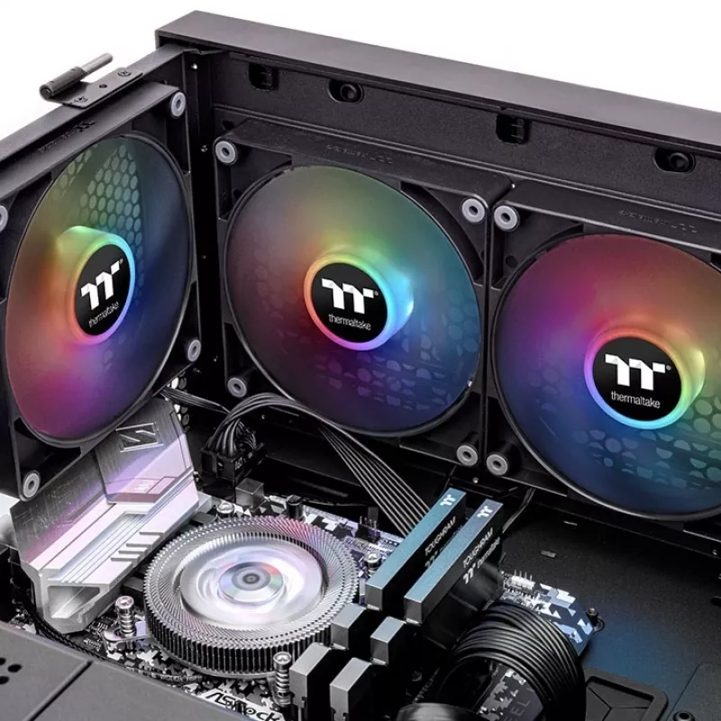 Tuuletin Thermaltake CT120 ARGB Sync musta valkoinen 500–2000 kierr./min hydraulinen
