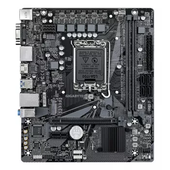 GIGABYTE H610M S2H V3 DDR4 emolevy - tukee Intel Core 14. sukupolven suorittimia, 4+1+1 hybridi digitaalinen VRM, jopa 3200 MHz DDR4, 1x PCIe 3.0 M.2, GbE LAN, USB 3.2 Gen 1