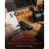 ICY BOX IB-HUB1424-C3 USB 3.2 Gen 1 (3.1 Gen 1) Type-A + Type-C 5000 Mbit/s musta