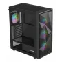 GENESIS Diaxid 605 ARGB Midi Tower musta
