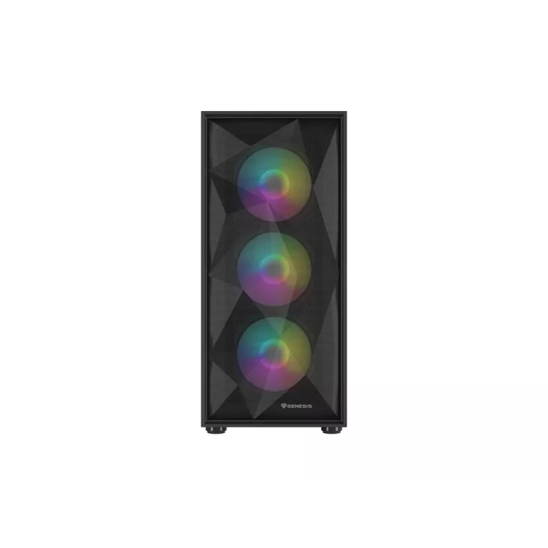 GENESIS Diaxid 605 ARGB Midi Tower musta