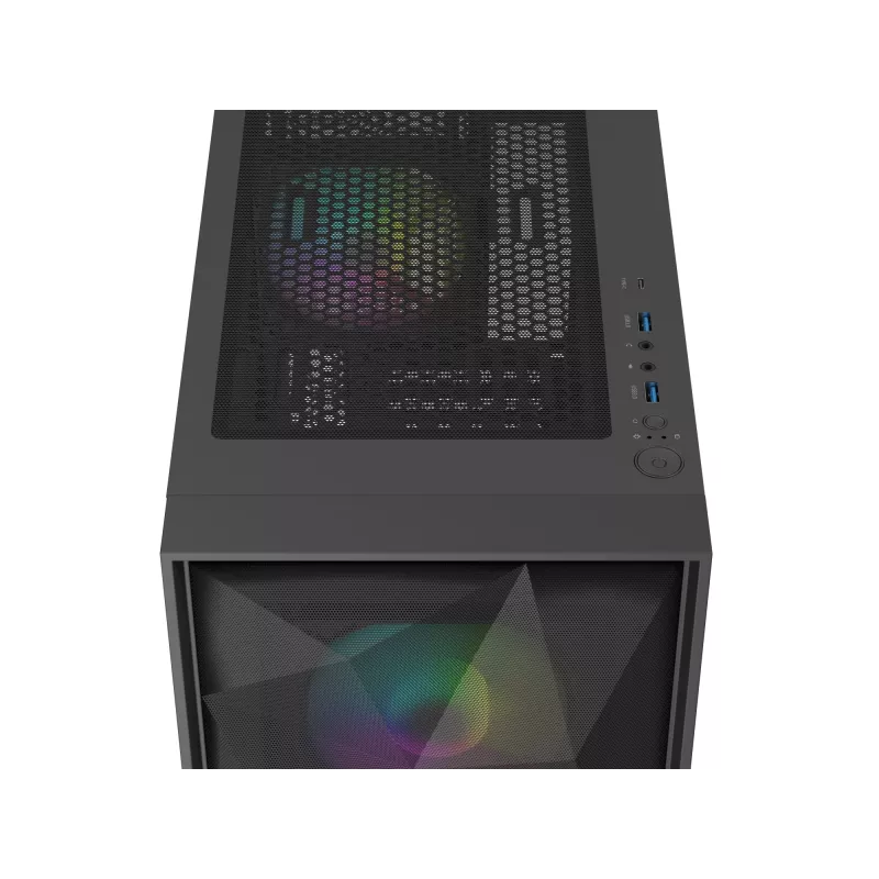 GENESIS Diaxid 605 ARGB Midi Tower musta