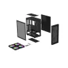 GENESIS Diaxid 605 ARGB Midi Tower musta