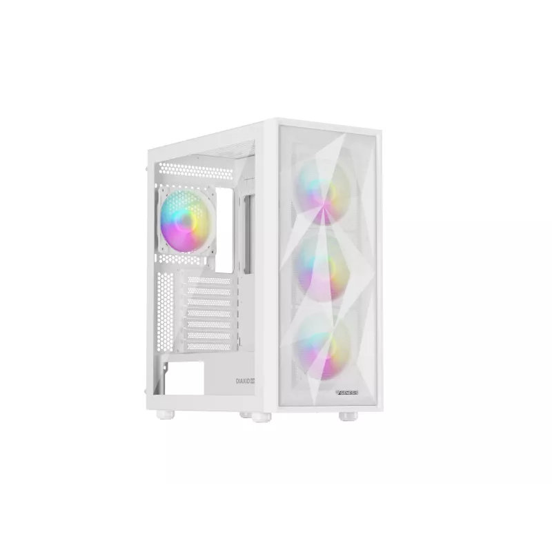 GENESIS Diaxid 605 ARGB Midi Tower valkoinen
