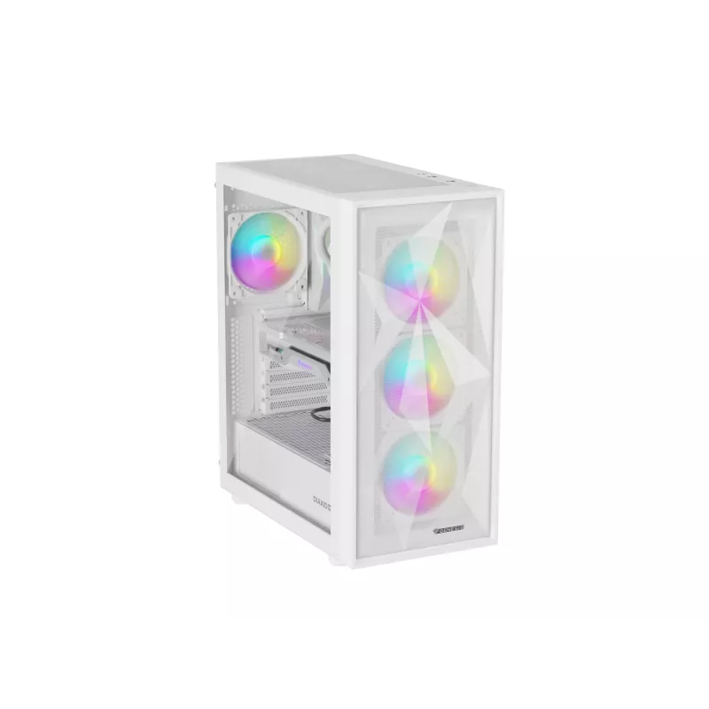 GENESIS Diaxid 605 ARGB Midi Tower valkoinen