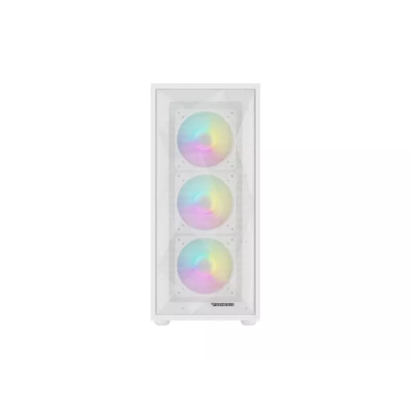 GENESIS Diaxid 605 ARGB Midi Tower valkoinen