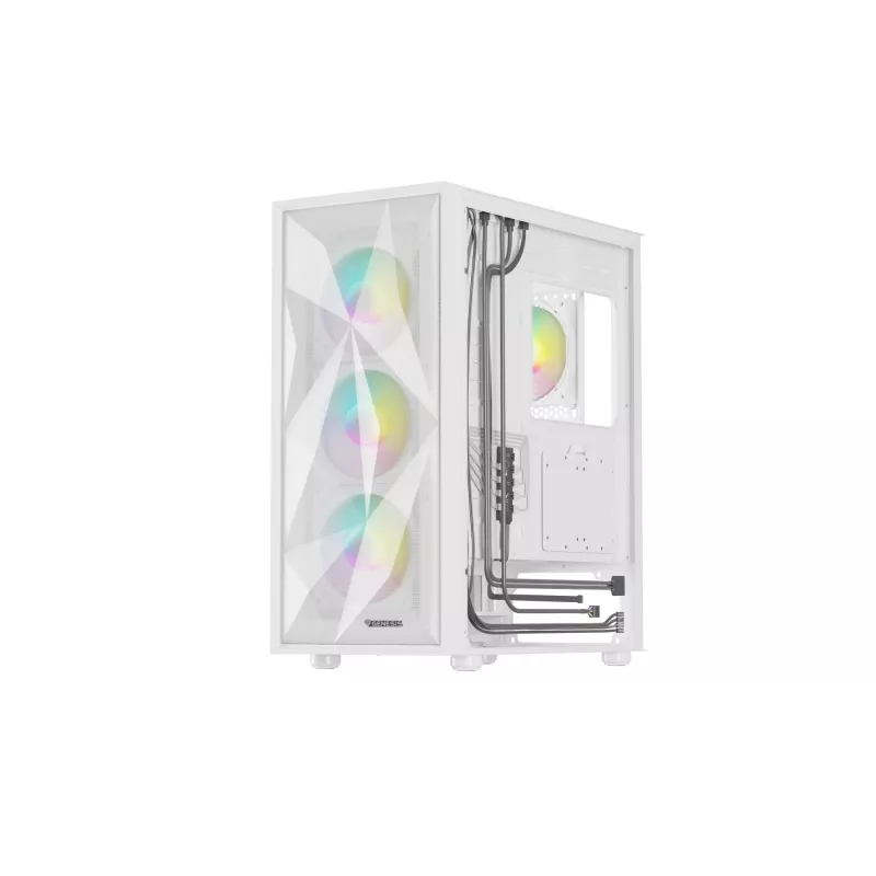 GENESIS Diaxid 605 ARGB Midi Tower valkoinen