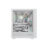 GENESIS Diaxid 605 ARGB Midi Tower valkoinen