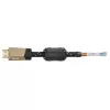 Hama 00205026 HDMI-kaapeli 3 m HDMI Type-A (Standard) musta, pinkki