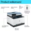 HP Color LaserJet Pro MFP 3302fdn, laser, värilaser, 600 x 600 DPI, A4, suoratulostus, sininen