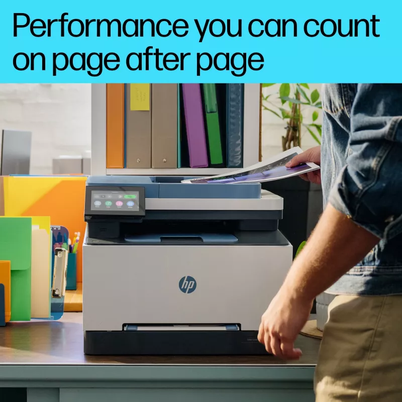 HP Color LaserJet Pro MFP 3302fdn, laser, värilaser, 600 x 600 DPI, A4, suoratulostus, sininen