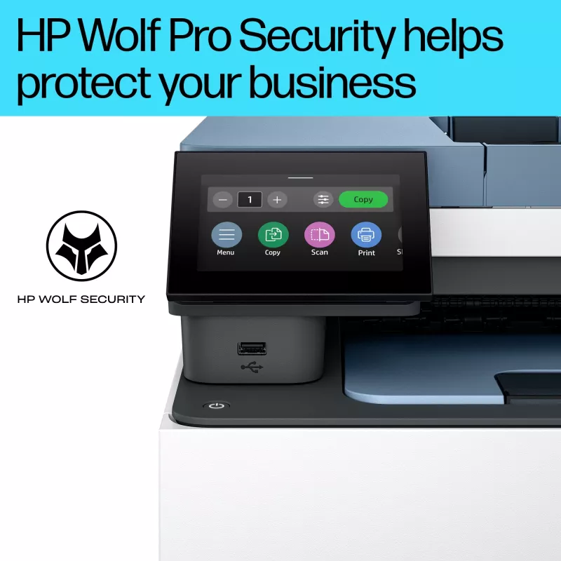 HP Color LaserJet Pro MFP 3302fdn, laser, värilaser, 600 x 600 DPI, A4, suoratulostus, sininen