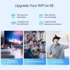 TP-Link AXE5400 Whole Home Mesh Wi-Fi 6E -järjestelmä (Tri-Band), valkoinen, DECO XE75 PRO (3-PACK)