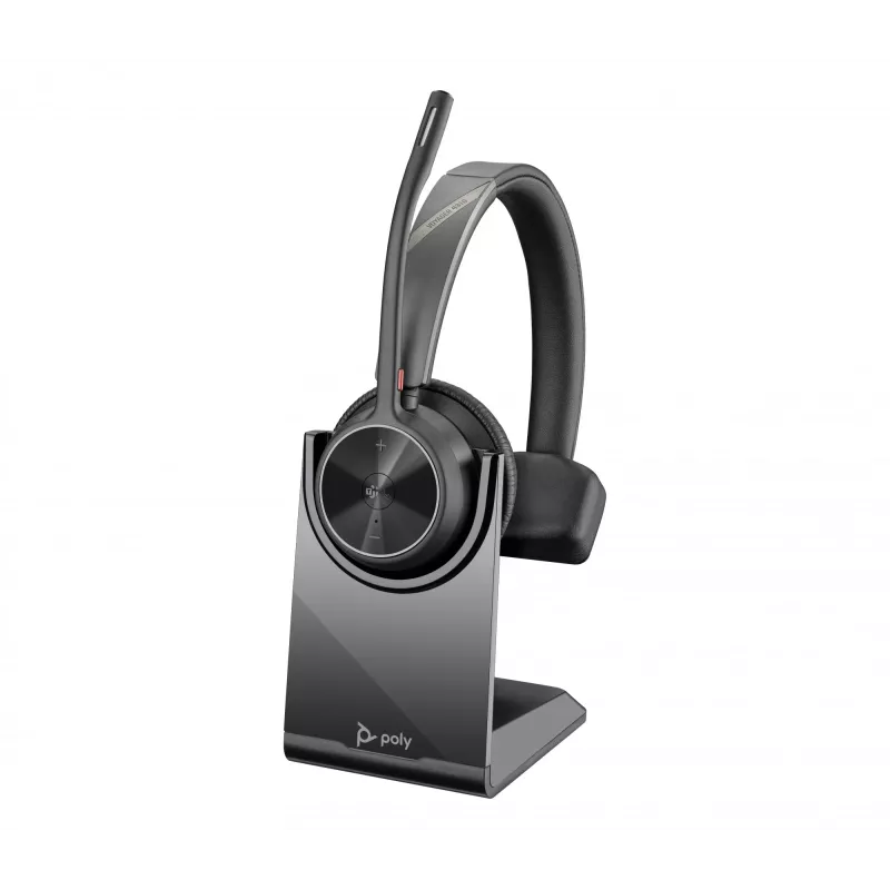 HP Poly Voyager 4310-M Microsoft Teams -sertifioitu USB-C-kuulokemikrofoni + BT700-sovitin + lataustelakka