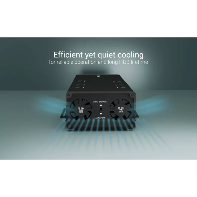 i-tec USB-C/USB-A metallinen lataus- ja datakeskitin, 15W liitäntää kohti, 20x USB-C