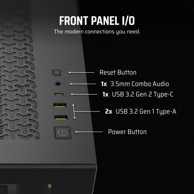 CORSAIR PC-kotelo – 3500X ARGB Mid-Tower