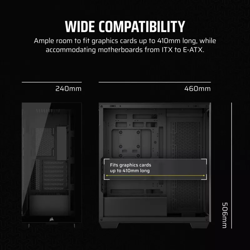 CORSAIR PC-kotelo - 3500x Mid-Tower