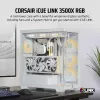 CORSAIR PC-kotelo - iCUE Link 3500x RGB Mid-Tower - valkoinen