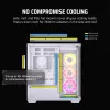 CORSAIR PC-kotelo - iCUE Link 3500x RGB Mid-Tower - valkoinen