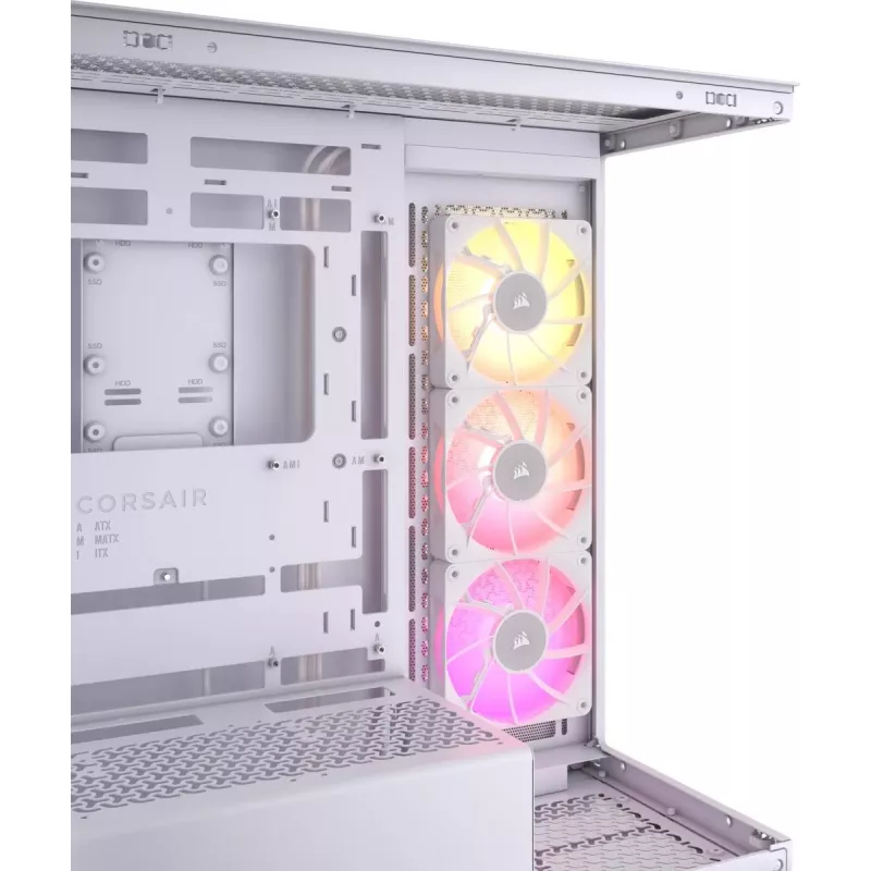 CORSAIR PC-kotelo - iCUE Link 3500x RGB Mid-Tower - valkoinen