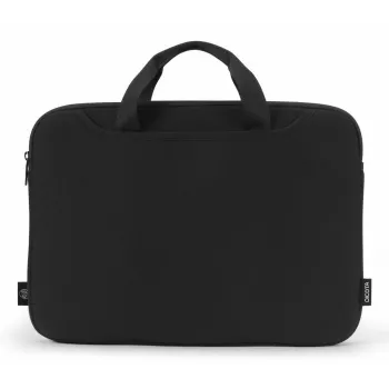 DICOTA Smart Sleeve One – 15-16 inch kannettavan tietokoneen suojahiha – musta / kierrätetty jersey-materiaali