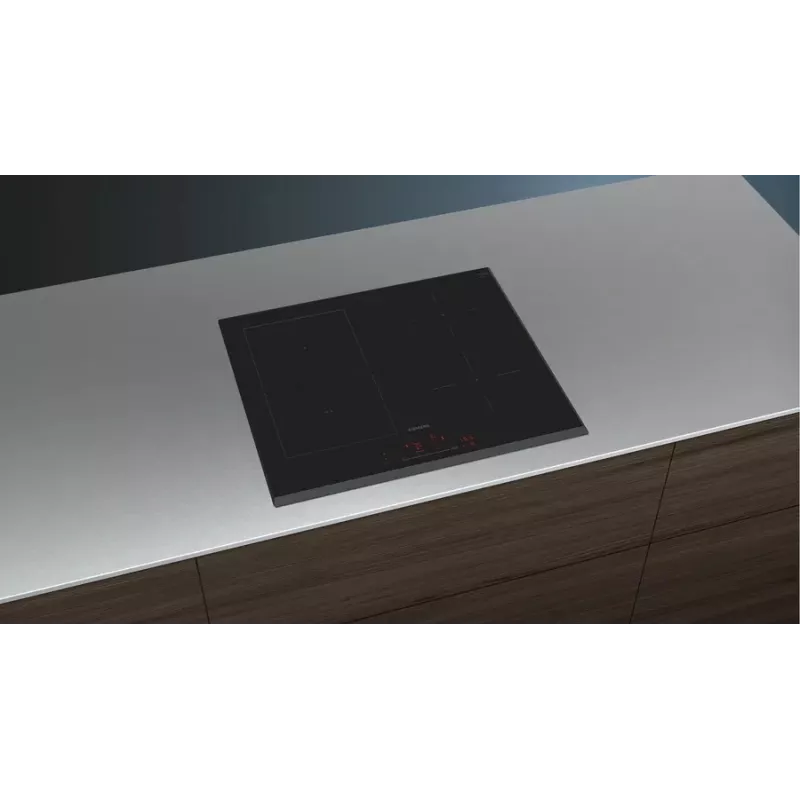 Siemens iQ100 ED651HSC1E musta kalusteisiin asennettava 60 cm induktioliesi 4 vyöhykettä