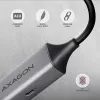 Axagon ADE-TXPD USB-C Gigabit Ethernet -sovitin PD 100W