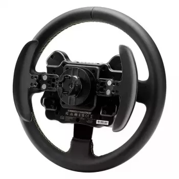 Thrustmaster Evo Racing 32R Leather musta, keltainen ratti PC, PlayStation 4, PlayStation 5, Xbox, Xbox One