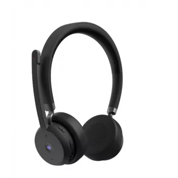 Lenovo langaton VoIP-kuulokemikrofoni pääpanta toimisto/call-center Bluetooth musta
