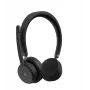 Lenovo langaton VoIP-kuulokemikrofoni pääpanta toimisto/call-center Bluetooth musta