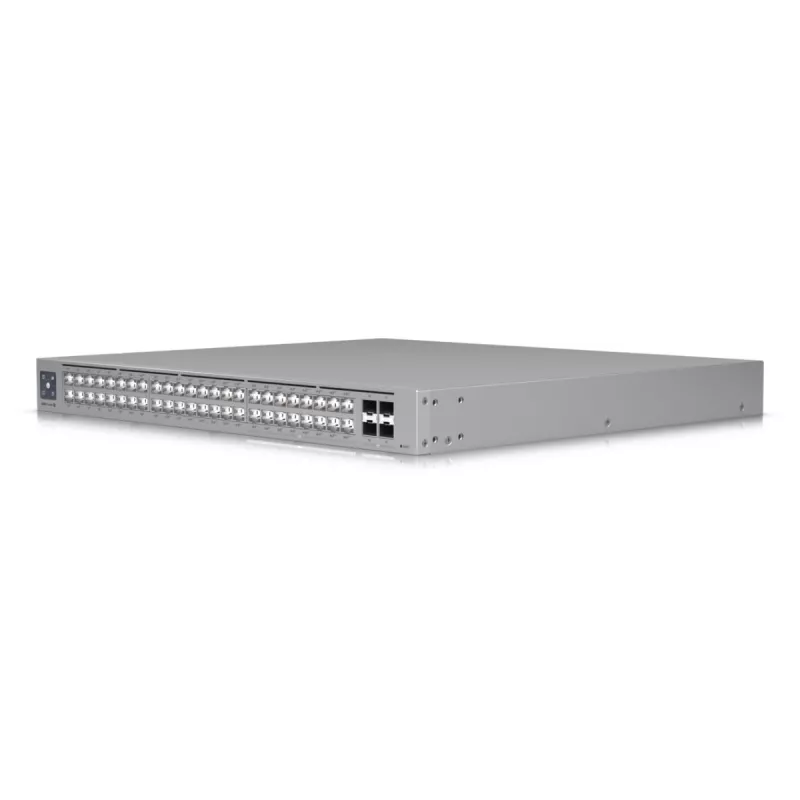 Ubiquiti UniFi USW-Pro-Max-48-PoE 48-porttinen 2,5G/Gigabit PoE++ hallittava kytkin, 4x SFP+