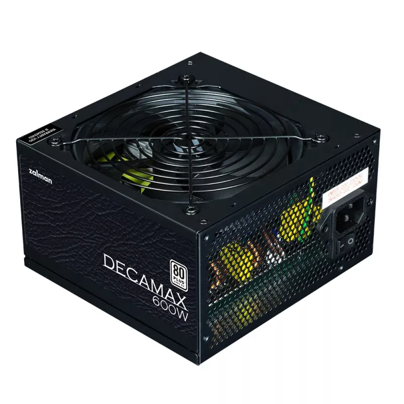 Zalman Decamax virtalähde 600 W ATX musta