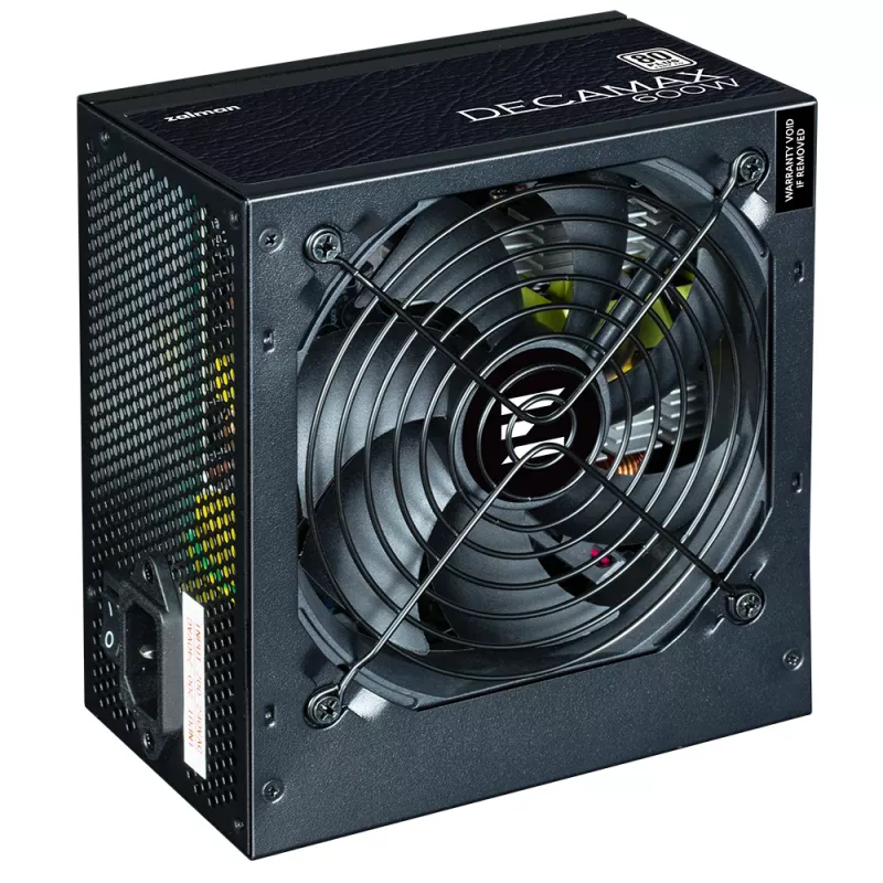 Zalman Decamax virtalähde 600 W ATX musta