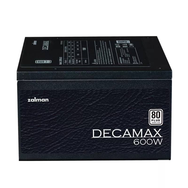Zalman Decamax virtalähde 600 W ATX musta
