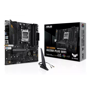 ASUS TUF GAMING A620M-PLUS WIFI AMD A620 kanta AM5 micro ATX