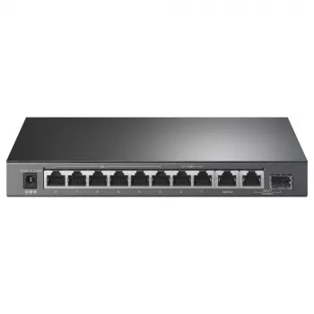 TP-Link 10-porttinen Gigabit-työpöytäkytkin, jossa 6-porttinen PoE+ ja 2-porttinen PoE++