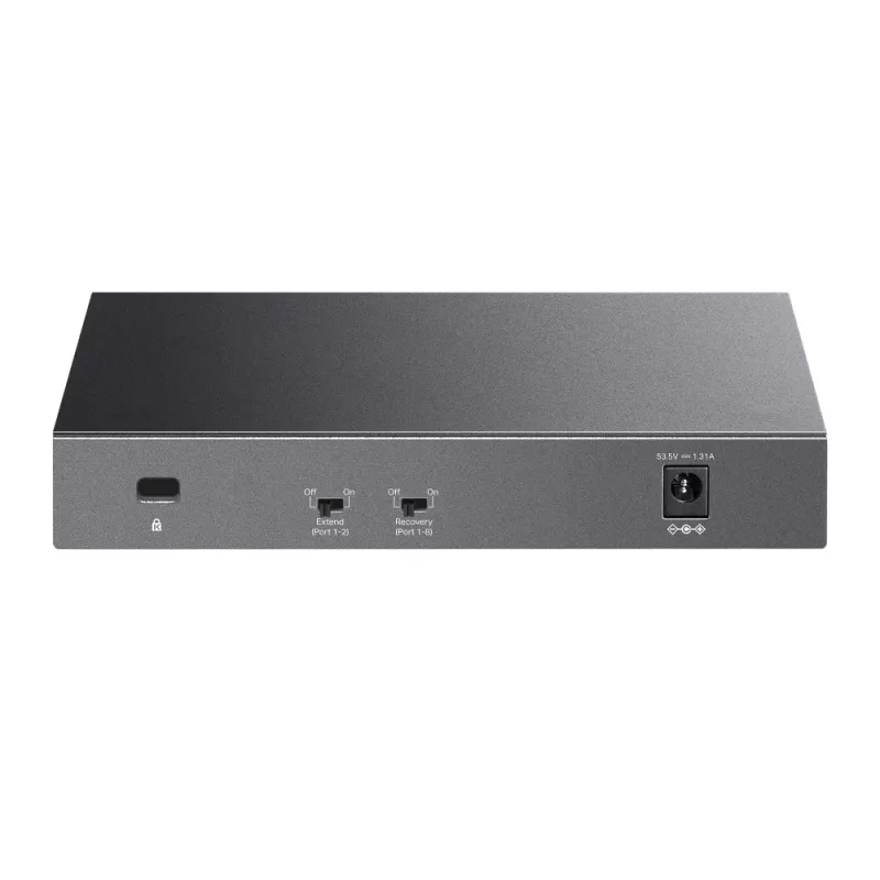 TP-Link LiteWave 8-porttinen Gigabit-työpöytäkytkin, jossa 8-porttinen PoE+