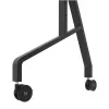 Neomounts MOVE Go XL FL50-575BL1 TV-teline 65-110 tuumaa, enint. 125 kg, korkeus säädettävissä 129-139 cm, VESA 100x100-1100x600, lukittava, TÜV-sertifioitu, musta
