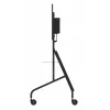 Neomounts MOVE Go XL FL50-575BL1 TV-teline 65-110 tuumaa, enint. 125 kg, korkeus säädettävissä 129-139 cm, VESA 100x100-1100x600, lukittava, TÜV-sertifioitu, musta