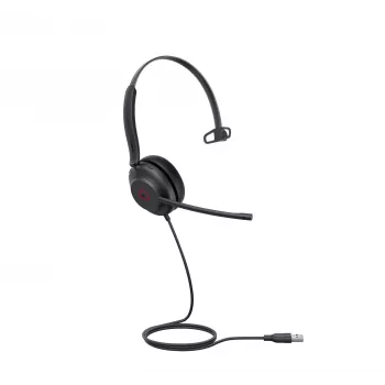 Yealink UH35 Mono Teams USB-A kuulokemikrofoni, johdollinen, 20 - 20000 Hz, toimisto/callcenter, 96,5 g, kuulokemikrofoni, musta