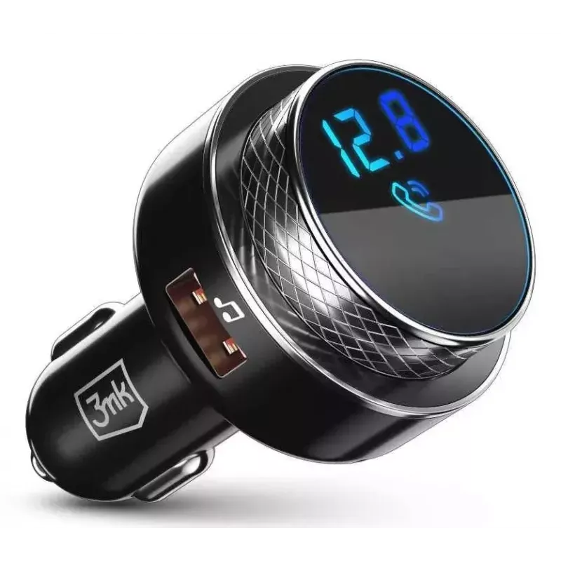 FM-lähetin 3MK Hyper Car 87,5 – 99,8 MHz USB musta