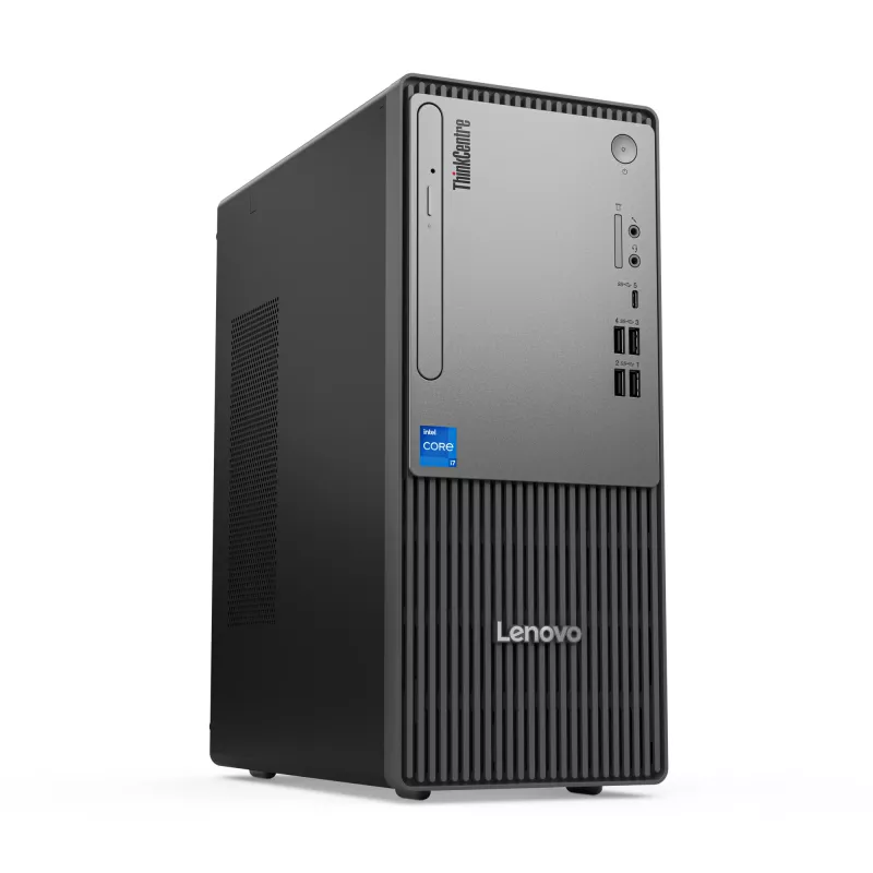 Lenovo ThinkCentre neo 50t Gen 5 Intel® Core™ i3 i3-14100 8 GB DDR5-SDRAM 512 GB SSD Windows 11 Pro Tower PC musta, harmaa