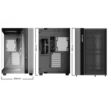 be quiet LIGHT BASE 600 DX musta Midi Tower